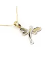 Casella Gioielli Choker in Two-Tone Gold with Dragonfly