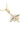 Casella Gioielli Choker in Two-Tone Gold with Compass Rose
