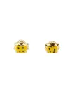 Boucles d'oreilles en or jaune Casella Gioielli avec coccinelles émaillées
