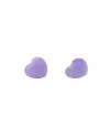 Casella Gioielli Baby Girl Earrings in Yellow Gold with Enamelled Hearts