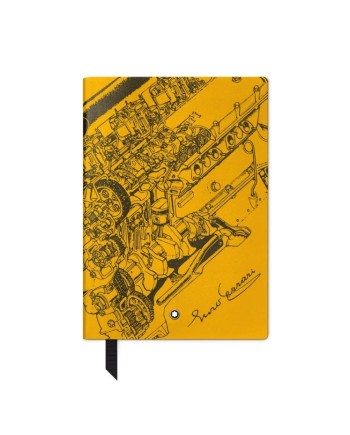 Montblanc Great Characters Enzo Ferrari Notebook, Modena Yellow - Lined