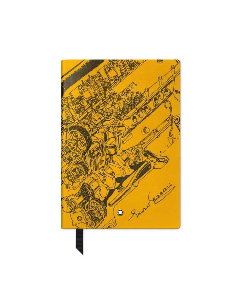 Montblanc Great Characters Enzo Ferrari Notebook, Modena Yellow - Lined