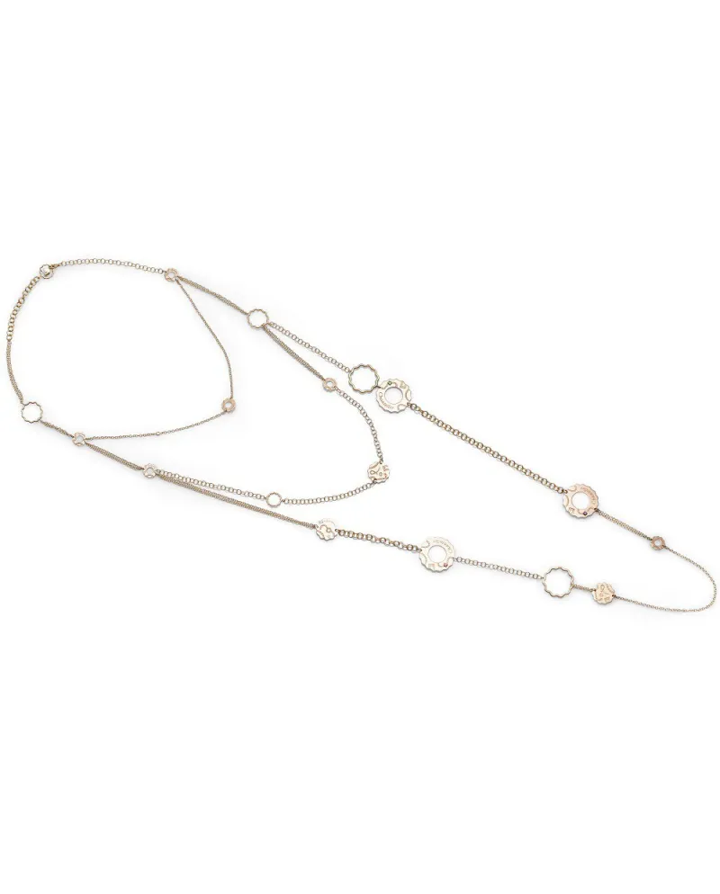 collana triplo filo chantecler suamèm in oro diamanti