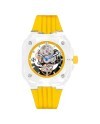 Montre jaune City Life de l'horloger Milano