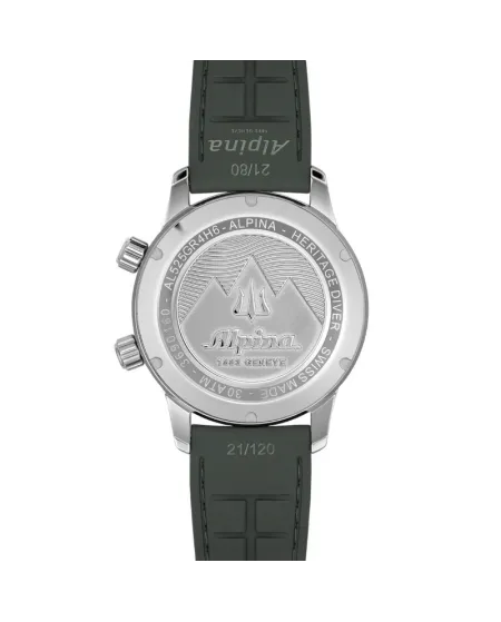 Orologio Alpina Seastrong Diver Heritage Verde
