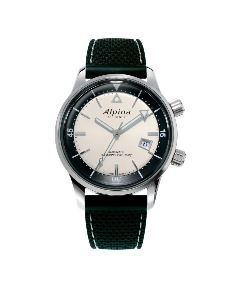 Alpina Seastrong Diver Heritage White Watch