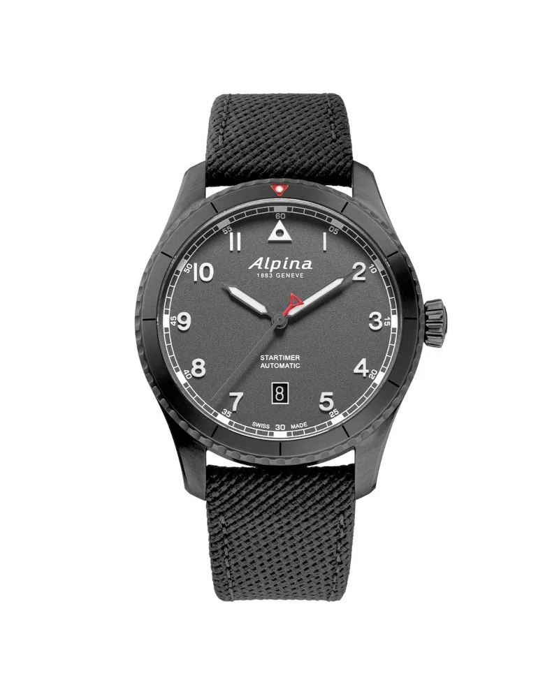 Orologio Alpina Pilot Startimer Automatic Grigio Orologio Alpina Pilot Startimer Automatic Grigio