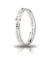 Fedina di Fidanzamento Unoaerre Giacinto in Argento Bianco 3,0 mm