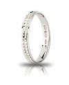 Unoaerre Giacinto Engagement Ring in White Silver 3.0 mm