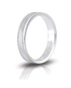 Fedina di Fidanzamento Unoaerre Giunchiglia in Argento Bianco 3,8 mm