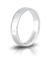 Fedina di Fidanzamento Unoaerre Loto in Argento Bianco 3,7 mm