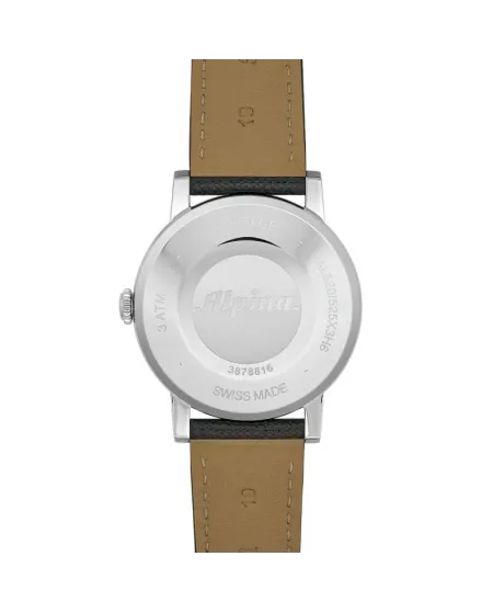Orologio Alpina Heritage Beige con Cinturino in Pelle
