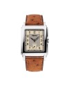 Alpina Heritage Carrée Automatic 140 Years Beige Leather Strap Watch