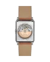 Orologio Alpina Heritage Carrée Automatic 140 Years Beige con Cinturino in Pelle