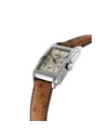 Alpina Heritage Carrée Automatic 140 Years Beige Leather Strap Watch