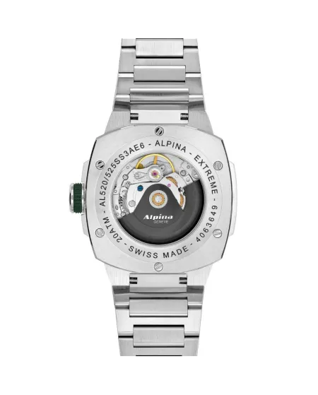 Orologio Alpina Extreme Automatic Verde con Acciaio