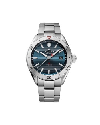 Orologio Alpina Automatic Blu con Cinturino in  Acciaio