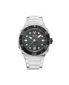 Montre automatique Alpina Seastrong Diver Extreme noire avec bracelet en acier