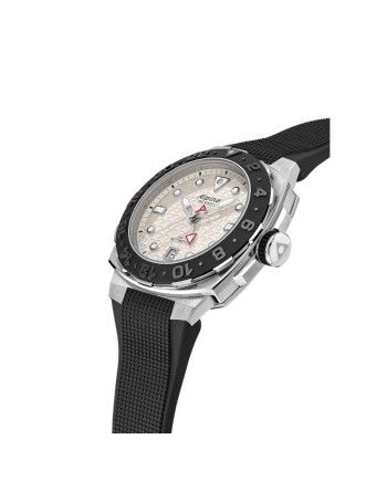 Alpina Seastrong Diver Extreme Automatic GMT White Rubber Strap Watch