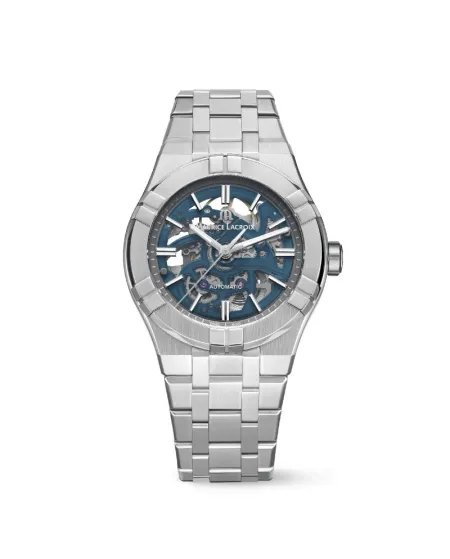 Montre Maurice Lacroix Aikon Automatique Squelette Bleu 39 mm