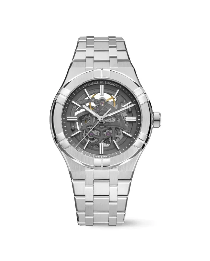 Maurice Lacroix Aikon Automatic Skeleton Grey 42mm Watch