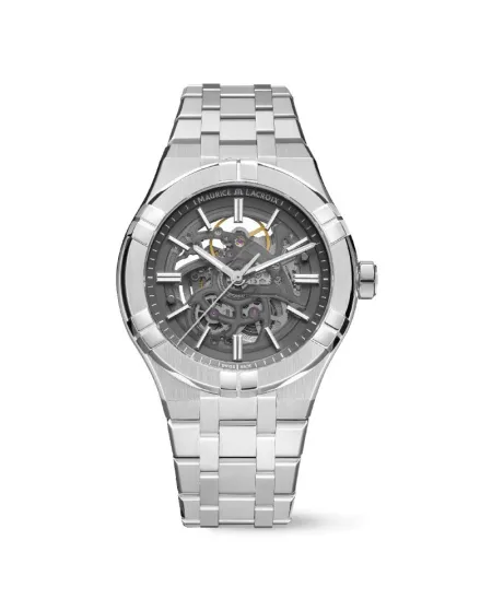 Orologio Maurice Lacroix Aikon Automatic Skeleton Grigio 42 mm