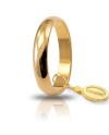 Unoaerre Classic Wedding Ring in Yellow Gold 4 Grams