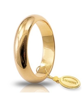 Alliance classique Unoaerre en or jaune 8 grammes