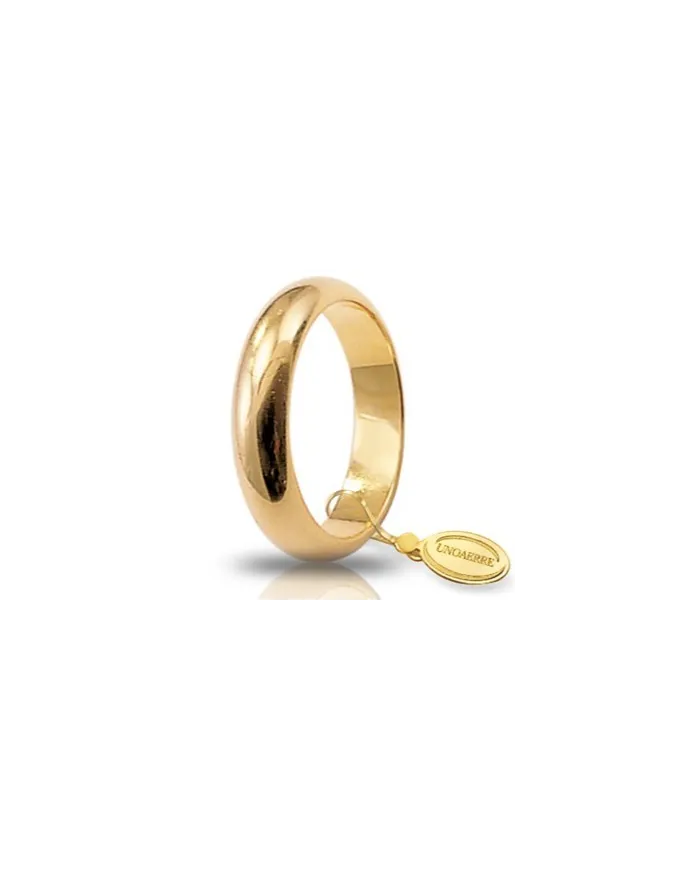 Alliance classique Unoaerre en or jaune 8 grammes