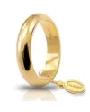 Fede Nuziale Unoaerre Classica in Oro Giallo 10 Grammi