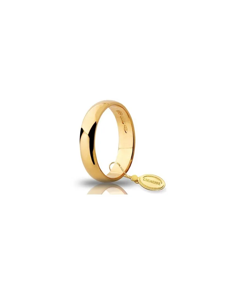Alliance large Unoaerre en or jaune 4 grammes Alliance large Unoaerre en or jaune 4 grammes