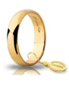 Unoaerre Wide Wedding Ring in Yellow Gold 4 Grams