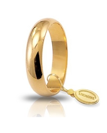 Alliance large Unoaerre en or jaune 5 grammes