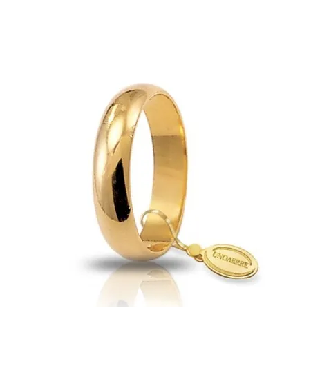 Alliance large Unoaerre en or jaune 5 grammes