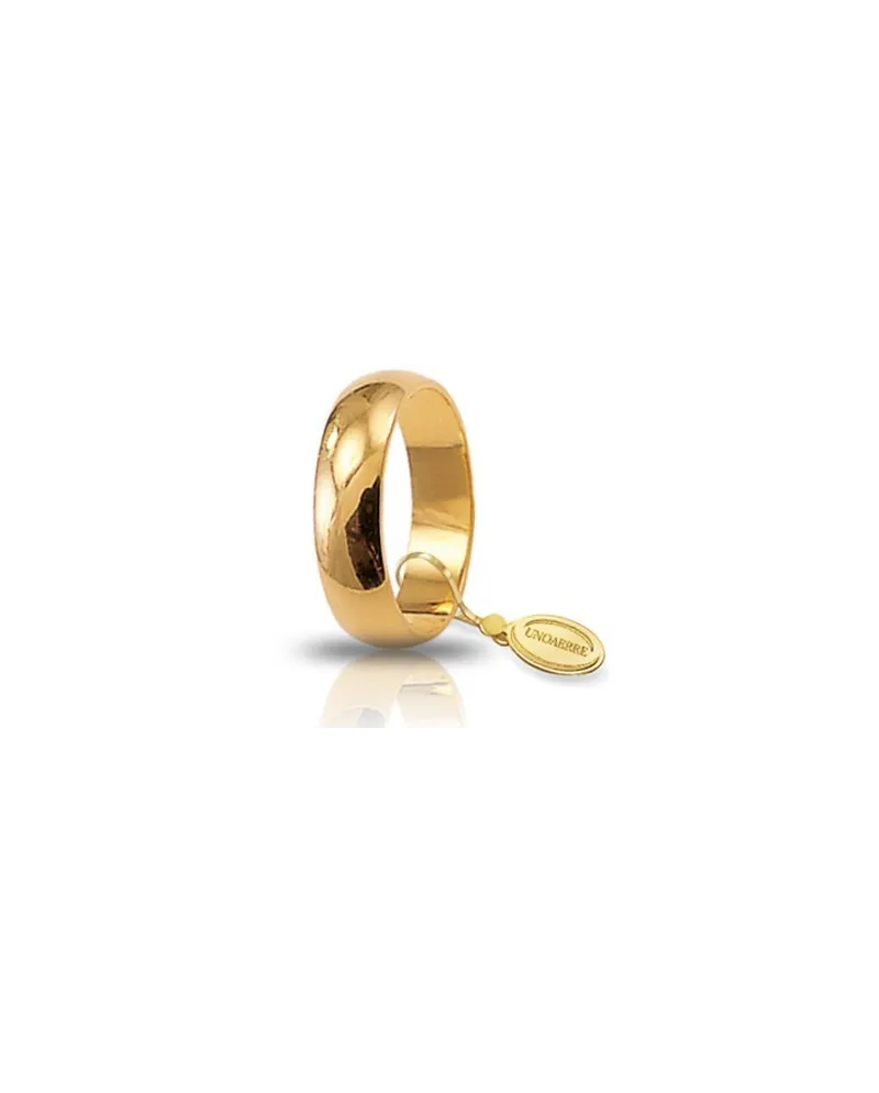 Unoaerre Mantovana Wedding Ring in Yellow Gold 6 Grams