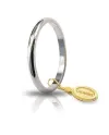 Unoaerre French Wedding Ring in White Gold 1.5 Grams