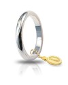 Unoaerre French Wedding Ring in White Gold 4 Grams