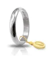 Alliance classique Unoaerre en or blanc 3 grammes