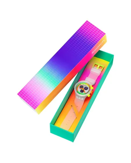 Swatch Neon Jelly Watch