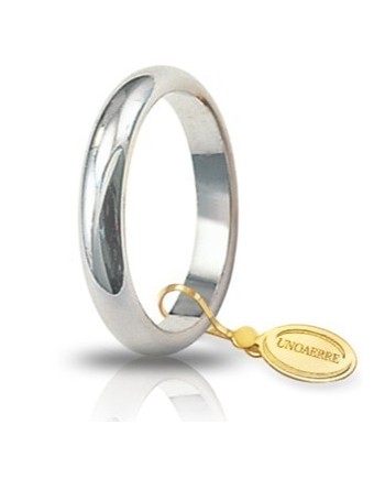 Alliance classique Unoaerre en or blanc 5 grammes