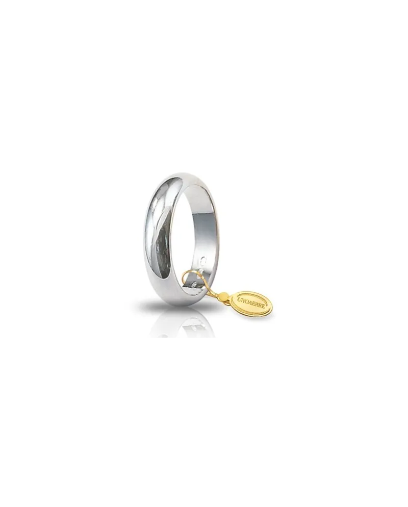 Alliance classique Unoaerre en or blanc 7 grammes Alliance classique Unoaerre en or blanc 7 grammes
