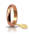 Fede Nuziale Unoaerre Classica in Oro Rosa 5 Grammi