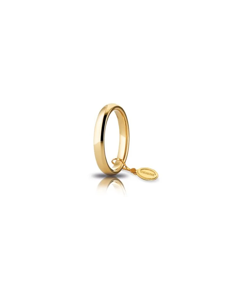 Unoaerre Comoda Wedding Ring in Yellow Gold 3.5 mm