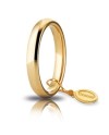 Fede Nuziale Unoaerre Comoda in Oro Giallo 3,5 mm