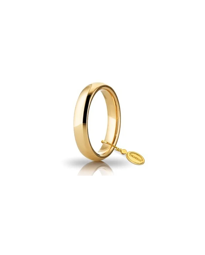 Alliance Unoaerre Comoda en or jaune 4 mm
