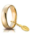 Fede Nuziale Unoaerre Comoda in Oro Giallo 5 mm