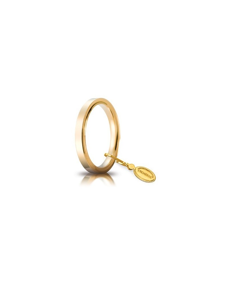 Fede Nuziale Unoaerre Cerchi di Luce in Oro Giallo 2,5 mm