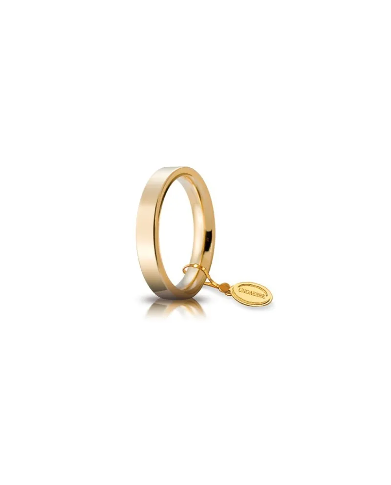 Alliance Unoaerre Cercles de Lumière en Or Jaune 3,5 mm