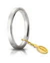 Fede Nuziale Unoaerre Cerchi di Luce in Oro Bianco 2,5 mm