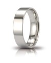 Unoaerre Wedding Ring Circles of Light in White Gold 5 mm